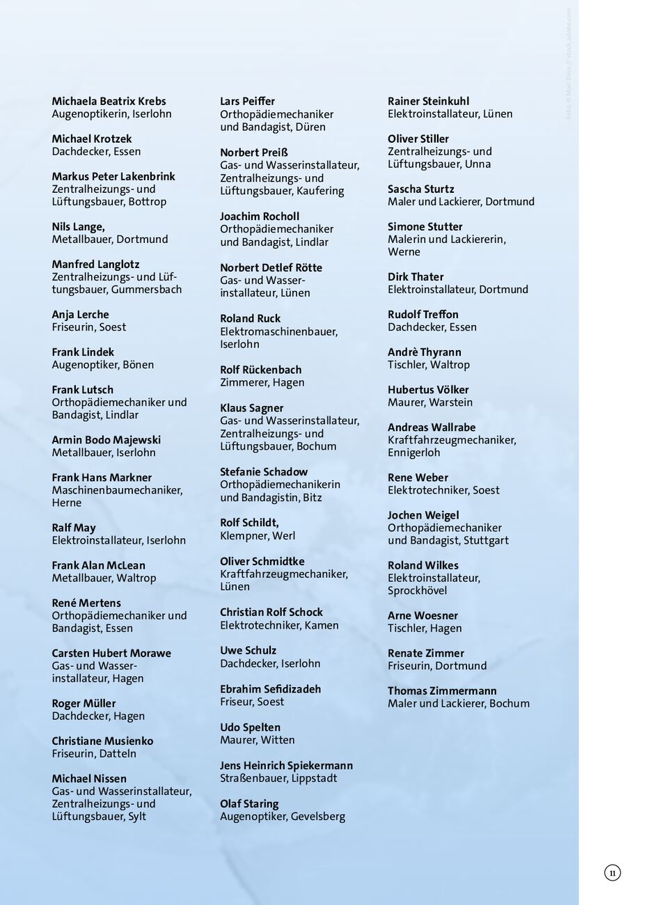 Handwerkskammer dortmund lebenswerke jubilare 2012 2024 es - Seite 11
