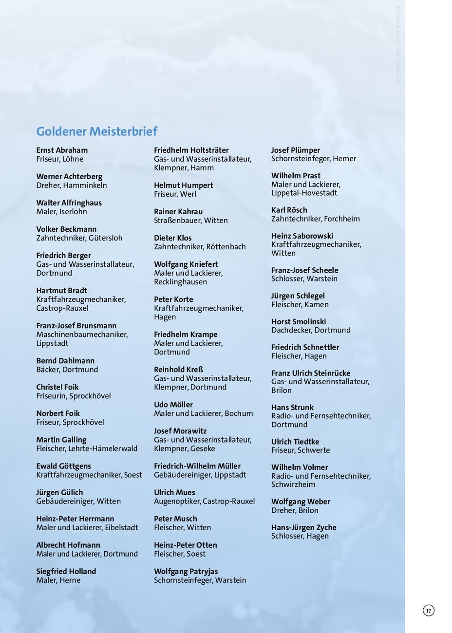 Handwerkskammer dortmund lebenswerke jubilare 2012 2024 es - Seite 17