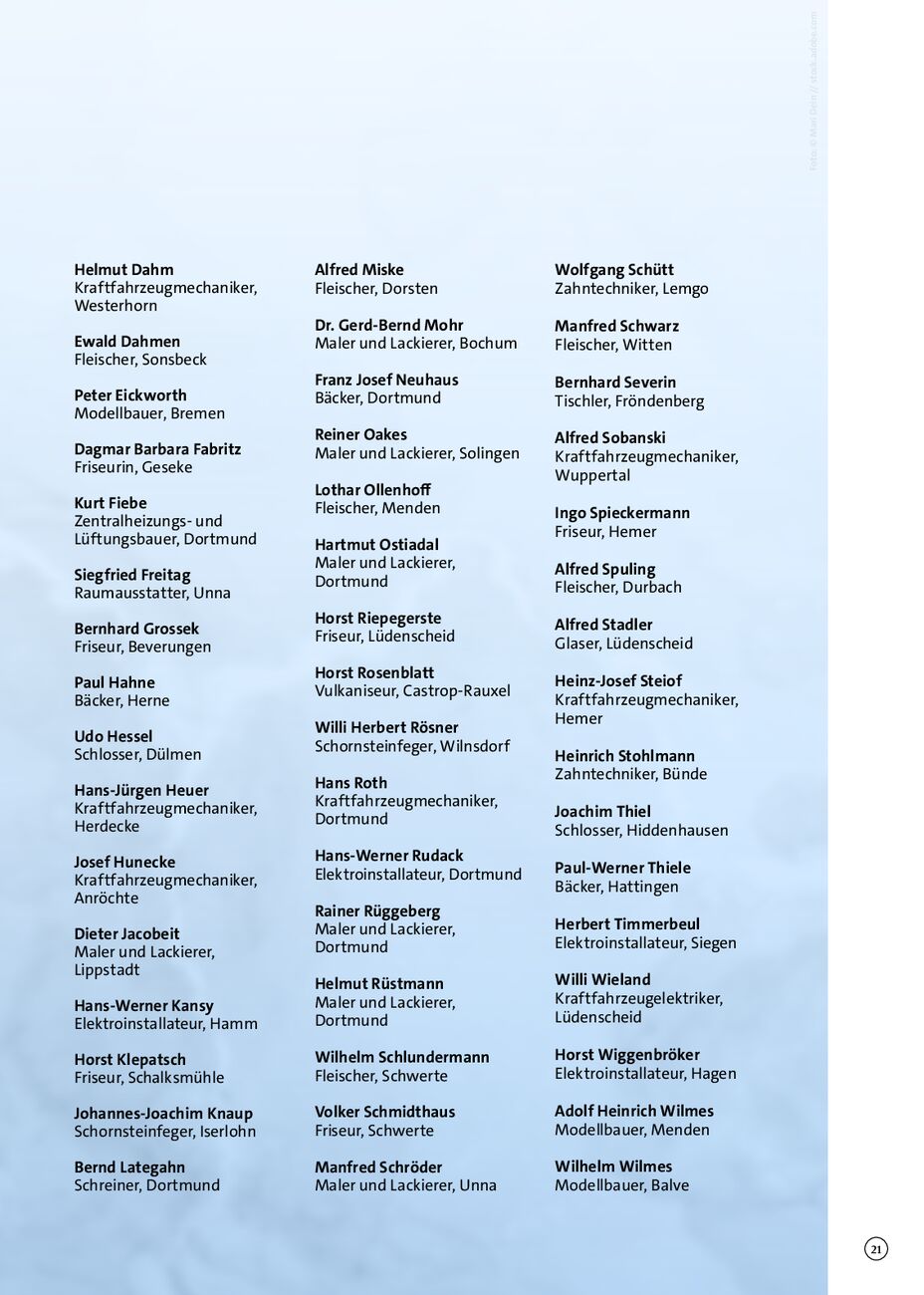 Handwerkskammer dortmund lebenswerke jubilare 2012 2024 es - Seite 21