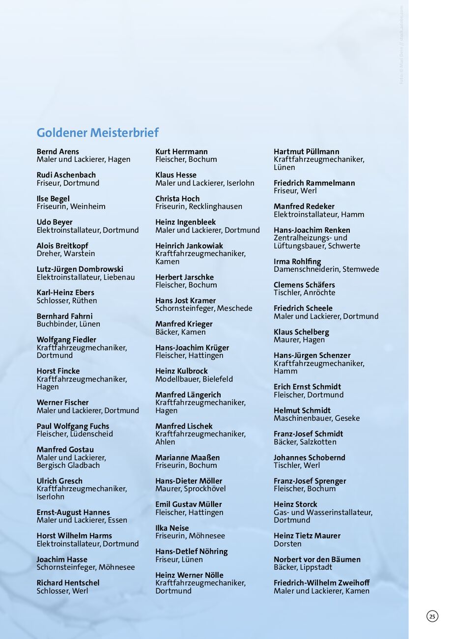 Handwerkskammer dortmund lebenswerke jubilare 2012 2024 es - Seite 25