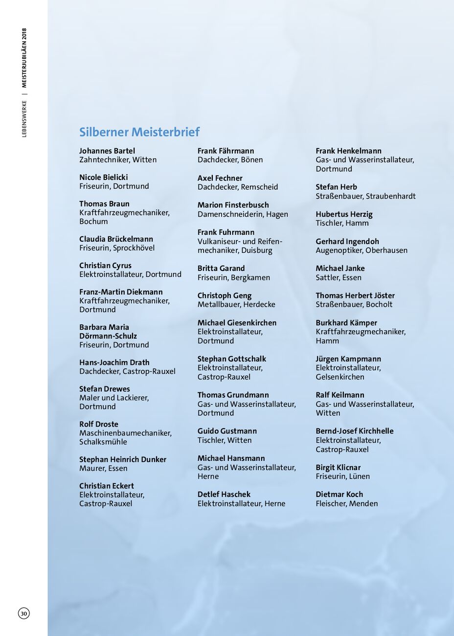 Handwerkskammer dortmund lebenswerke jubilare 2012 2024 es - Seite 30