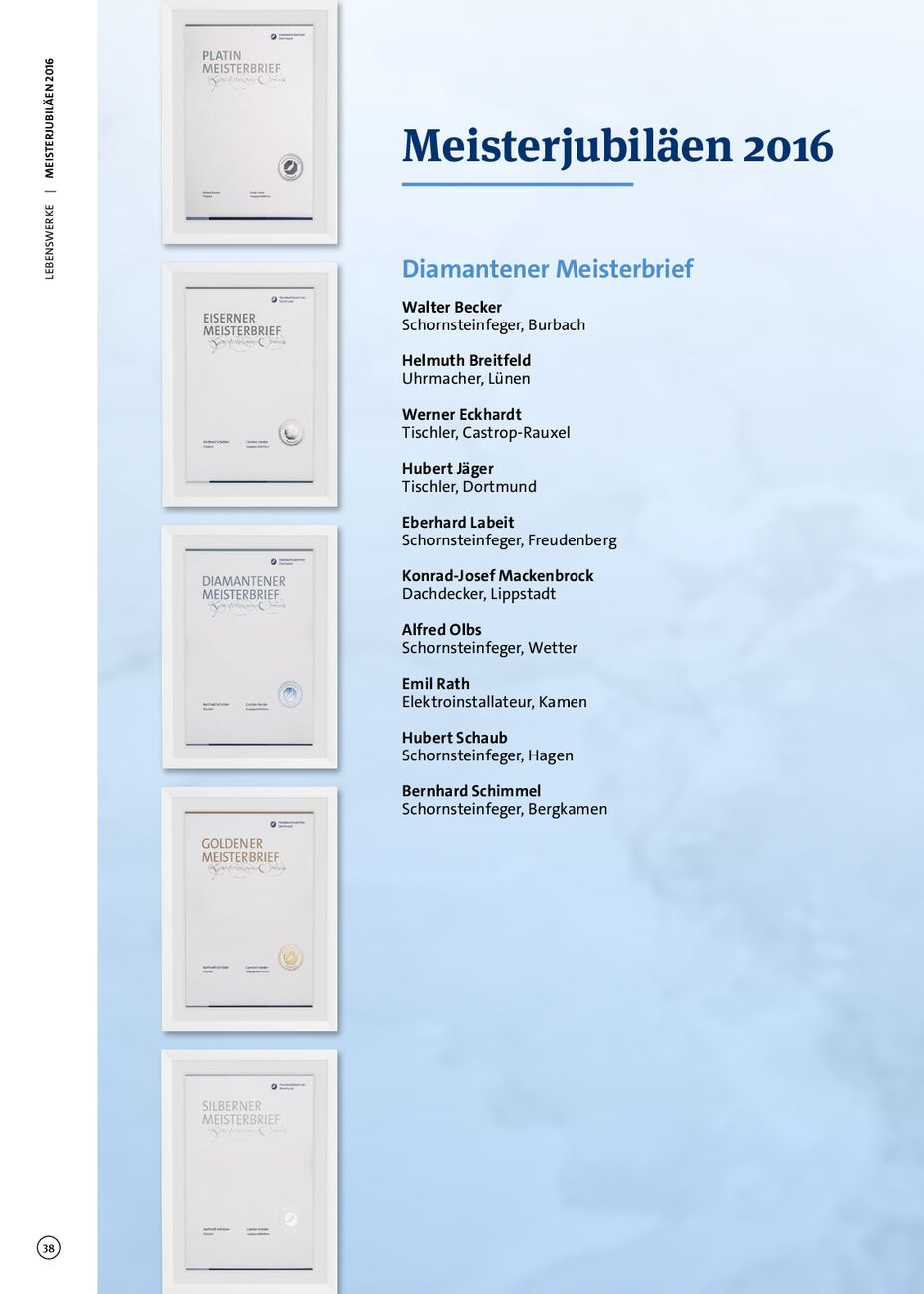 Handwerkskammer dortmund lebenswerke jubilare 2012 2024 es - Seite 38