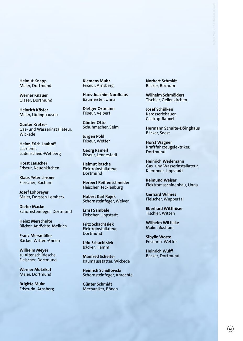 Handwerkskammer dortmund lebenswerke jubilare 2012 2024 es - Seite 61
