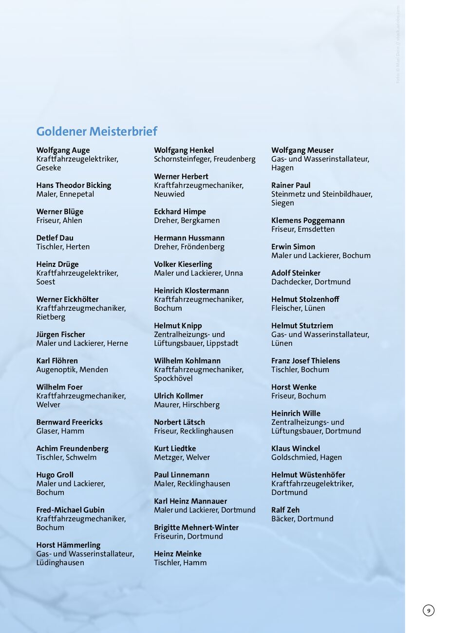 Handwerkskammer dortmund lebenswerke jubilare 2012 2024 es - Seite 9